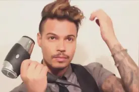 男生头发长难打理？教你在家简单几步就变型男！