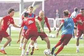 汉堡伤兵多 拜仁赛前又休练图片