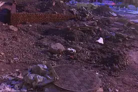 啄木鸟在行动：济南连城国际南侧渣土裸露无覆盖图片