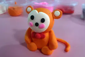 教你用魔幻粘土制作小猴子，需要的快收藏喽~