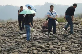 石友现场视频教你如何才能捡到有价值的奇石图片