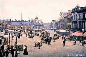 十九世纪末的英国街景：美得像是一幅油彩画图片