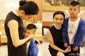 胡军妻子卢芳曾因刘嘉玲吃醋 如今儿子认她做干妈 四人同框好美图片