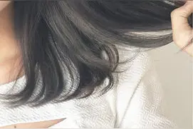头发做个这样的挑染，超级吸眼球图片
