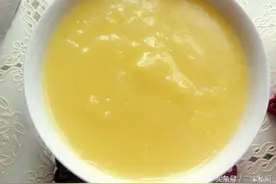 秋冬的玉米面糊糊，小时候的味道，好喝又养胃，喜欢软软糊糊的！图片