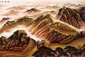 当代名人字画王宁：中国山水画明润秀雅之美图片