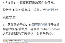 头条自营广告支持头条号推荐功能大家有什么想说的或者说有必要吗图片