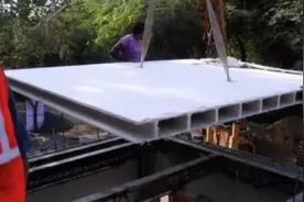 印度用脸盆建房，不到三十人一天建一栋图片