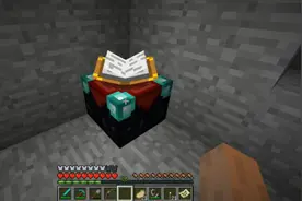 我的世界Minecraft(新手小菜第13期 建造附魔台)图片