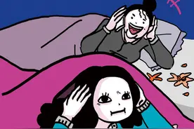 搞笑漫画  如何对付一个讨厌的室友图片