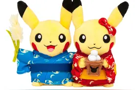 九月份和皮卡丘情侣一起赏月吧图片