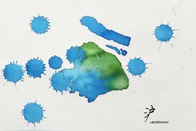 “经典收藏”！中国各省水墨地图图片