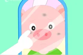 原创动画——镜子中的脏小猪图片