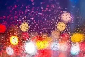 瓢雨的夜，好像我的泪图片