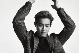 韩男团EXO成员SUHO未公开杂志写真曝光图片