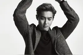 韩男团EXO成员SUHO未公开杂志写真曝光图片