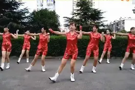 糖豆广场舞精选 邵东跳跳乐第九套中老年快乐舞步健身操图片