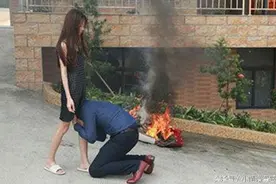 老婆深夜去宾馆私会前男友，事后说了这一席话，我跪下给老婆磕头图片