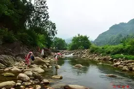 南郑云河，别样的山水之美。图片
