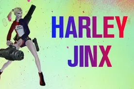 玩家自制皮肤系列 小丑女哈莉x金克丝！图片