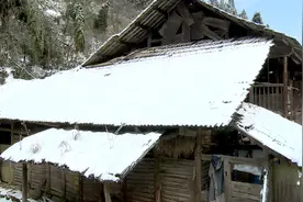 邵阳2016的第二场雪  隆回白雪皑皑的小沙江美丽无比图片