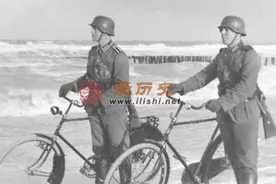 二战德军用自行车组建快速反应部队 车技了得不输印度图片