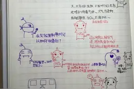 说理科生不懂浪漫的都是谣言！人家的化学笔记都可以萌萌哒！图片