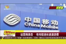 三大运营商表态 年内取消长途漫游费视频封面