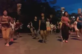 榆林大妈大姐魅力广场舞很有节奏感，好看！图片