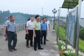 湖南省水利厅检查衡阳水利安全生产工作图片