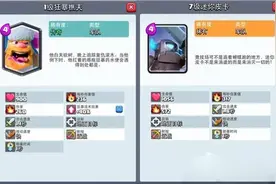 皇室战争狂暴樵夫改动介绍 狂暴樵夫与迷你皮卡比较图片
