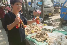 民间女乞丐褚庆铃大街说唱莲花落农村大集要饭视频封面