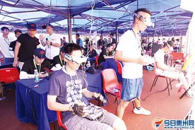 仲恺无人机竞技上演速度与激情 多国选手参与图片