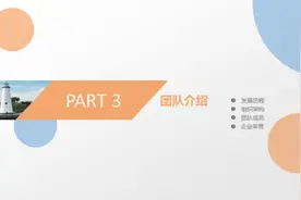 炫酷动态商业计划书模板图片