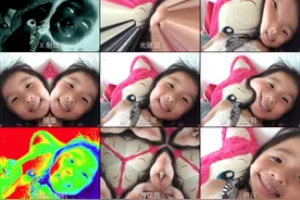 小屁孩瞎臭美图片