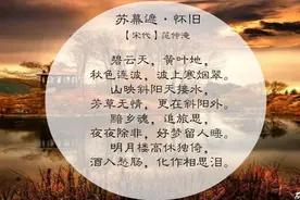 九首《苏幕遮》，天若有情终须老图片