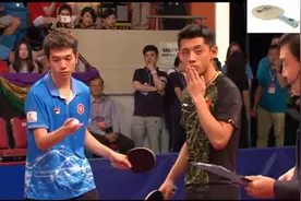 飞吻裁判+脚踹接球 这样的张继科让香港女粉丝纷纷尖叫视频封面