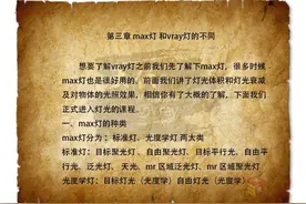 大侠教你学Vray（第二季）图片
