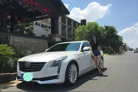南昌女司机提凯迪拉克小六，柔软妹子当车模图片