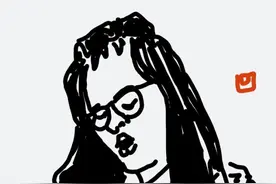 傅园慧漫画表情包图片