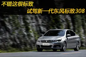 不错这很标致  试驾新一代东风标致308图片