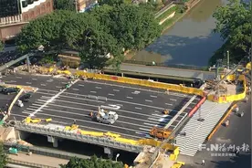 塔头路晋安河桥主车道提前1个月通车 桥面总宽42米图片