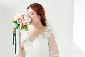 胖胖新娘该如何选择婚纱 巧妙遮盖缺点图片