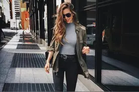 INS时尚博主私服LOOK 真是每一件都好看哎！图片