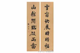 联墨欣赏丨内劲外秀！陈独秀的7件楹联书法！分享！图片