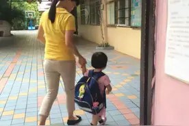 孩子入园，妈妈们，请你狠一点图片