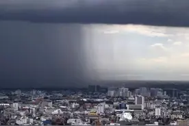 泰气象局：南部普吉甲米等地暴雨预警图片