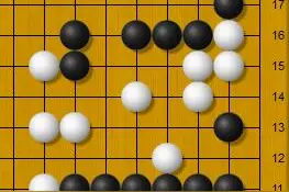 围棋实战常用手筋——分筋错骨图片