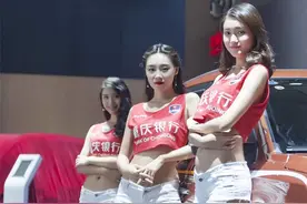6号馆又出美女，重庆妹子客场亮相成都车展力帆展区图片