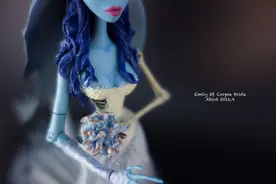 经典人偶定格动画<<僵尸新娘>>Emily婚纱照第二弹！图片